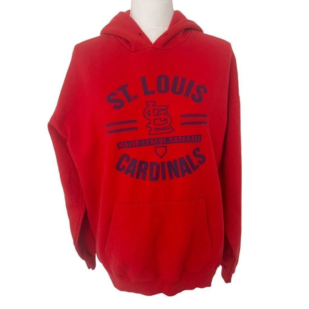 St Louis Cardinals Ladies Hoodie Sweatshirt Size Large